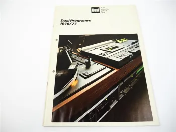 Dual Steidinger Hifi Programm 1976 Plattenspieler Verstärker Kopfhörer Lautsprec