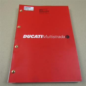Ducati Multistrada 1000DS S 2005 Update Workshop Manual Manuale d officina