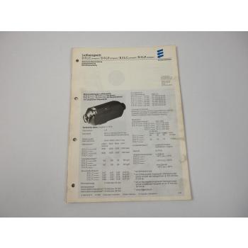 Eberspächer B3 D3 LC LP compact Luftheizgerät Betriebsanleitung Einbau 1995