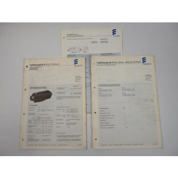 Eberspächer B5LC D5LC Luftheizgerät Betriebsanleitung Reparaturanleitung 1995