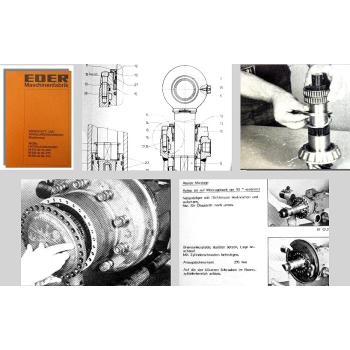 Eder M815 M825 M835 Hydraulikbagger Werkstatthandbuch