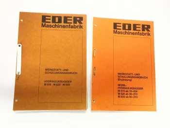 Eder M815 M825 M835 Mobilbagger Werkstatthandbuch Schulungshandbuch
