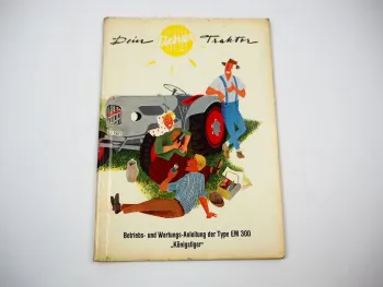 Eicher EM 300 Königstiger 35 PS Betriebsanleitung Bedienungsanleitung Wartung