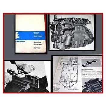 Eicher Schlepper Perkins AD 4.248 Motor Werkstatthandbuch