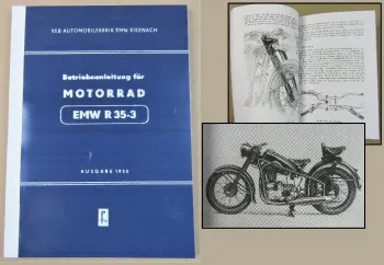 EMW R35-3 Motorrad Betriebsanleitung 1955