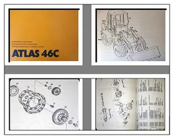 Ersatzteilkatalog Atlas 46C Radlader Ersatzteilliste