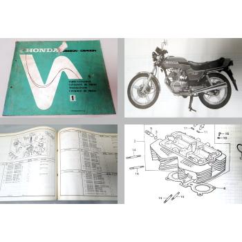 Ersatzteilkatalog Honda CB250N CB400N Parts Catalogue Ersatzteilliste 1978