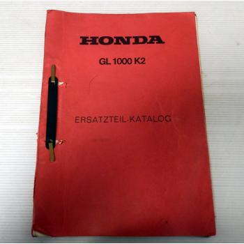 Ersatzteilliste Honda GL 1000 K2 GoldWing ab 300 0001 Ersatzteilkatalog