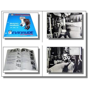 Evinrude Johnson 150 150C 175 PS  ER  60° LV Außenborder Werkstatthandbuch