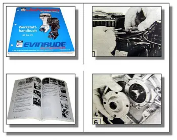 Evinrude Johnson 60 65 70 PS  ER  Außenbordmotor Werkstatthandbuch 1993