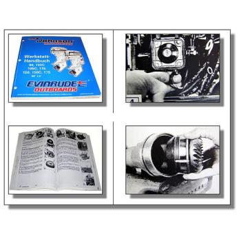 Evinrude Johnson 90 100C 105C 115 150 150C 175 EC Außenborder Werkstatthandbuch