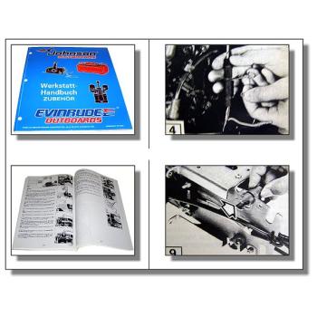 Evinrude Johnson Werkstatthandbuch Zubehör  ES Fernsteuerung Bootsmotor 1997
