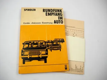 Fachbuch Rundfunkempfang im Auto 1983 Spindler Wartburg Trabant