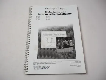 Fendt 200 Vario Schlepper Schaltplan Elektrik Hydraulik Schulungsunterlagen 2010