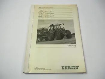 Fendt 512 513 514 516 Vario Power Betriebsanleitung Bedienung 2014