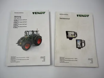 Fendt 512 513 514 516 Vario S4 Profi ProfiPlus Betriebsanleitung Varioterminal