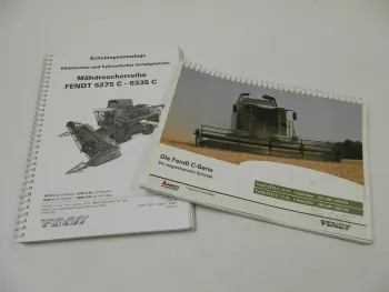 Fendt 5275 6335 C PL Mähdrescher Schaltplan Elektrik Hydraulik Schulung 2013