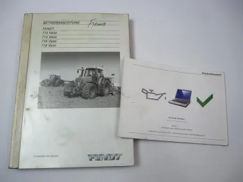 Fendt 712 714 716 718 Vario Traktor Betriebsanleitung Bedienung Wartung 2010