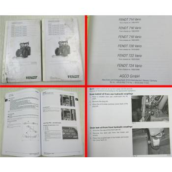 Fendt 714 716 718 720 722 724 Vario Profi ProfiPlus Operators Manual 2014/15