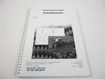 Fendt 720 722 724 Vario Schaltpläne Elektrik Getriebehydraulik Schaltplan 2011