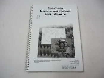 Fendt 800 Vario Stufe 3b Electrical Hydraulic Circuit Diagrams Service Training 2010