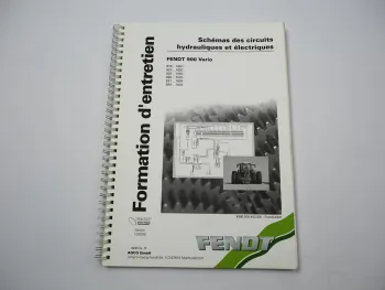 Fendt 900 Vario Formation de Entretien Schémas électriques et hydrauliques