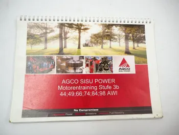 Fendt AGCO Sisu Power Motor Stufe 3b 44 49 66 74 84 98 AWI Schulung 2011