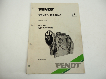 Fendt Farmer Favorit Xylon Motor Typenübersicht MWM MAN Deutz 1995