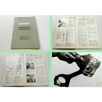 Fendt Favorit 1 2 3 und Allrad Montagehandbuch Werkstatthandbuch 1966