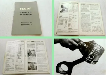 Fendt Favorit 1 2 3 und Allrad Montagehandbuch Werkstatthandbuch 1966
