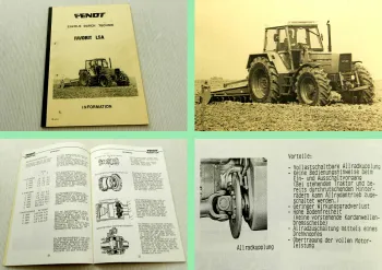 Fendt Favorit 611 612 614 615 LSA Information Schulung Technik 1984