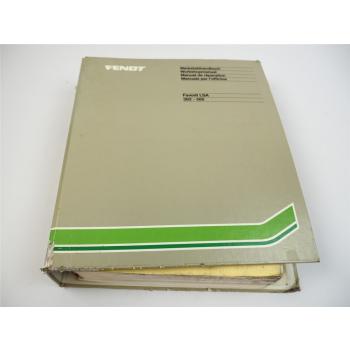 Fendt Favorit 611 612 614 615 LSA Werkstatthandbuch Reparaturanleitung 1990