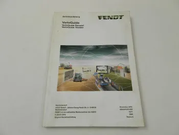 Fendt VarioGuide NovAtel Trimble Betriebsanleitung Bedienung 11/2018