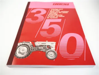 Fiat 350 Schlepper Ersatzteilkatalog Catalogo parti di ricambio Spare parts List