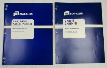 Fiat-Allis Fiatallis 745 B HB Werkstatthandbuch Elektrische Anlage Servosteuer