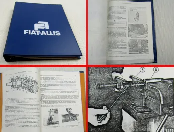 Fiat-Allis Fiatallis FE12R Hydraulikbagger Reparaturhandbuch Bedienungsanleitung