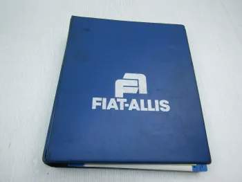 Fiat Allis Fiatallis FL FR FE Parts List Ersatzteillisten Ersatzteilkatalog