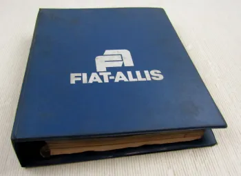 Fiat-Allis Fiatallis FL10C Laderaupe Ersatzteilliste Bedienungsanleitung Wartung