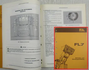 Fiat-Allis Fiatallis FL7 Laderaupe Bedienungsanleitung Betriebsanleitung 1984