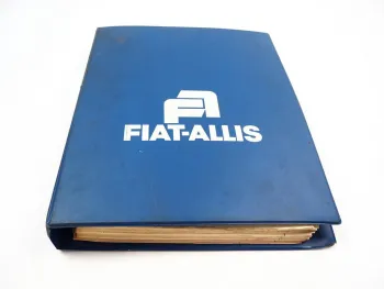 Fiat Allis FL9 Raupe Ersatzteilliste Ersatzteilkatalog Parts List 1975 + Ergänzung 1977