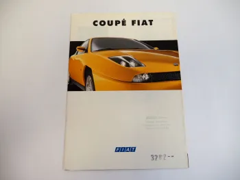 Fiat Coupe Prospekt mit technischen Daten 1994