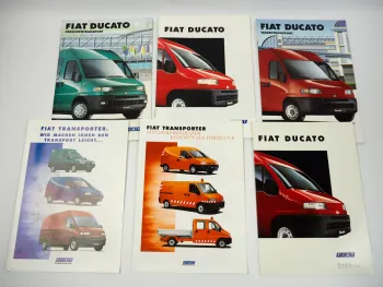 Fiat Ducato 6x Prospekt Personentransport Warentransport Kommunal Sonderfahrzeug