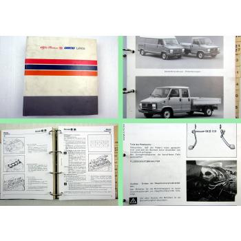 Fiat Ducato Baureihe 1986 Werkstatthandbuch Reparaturanleitung auch 4x4