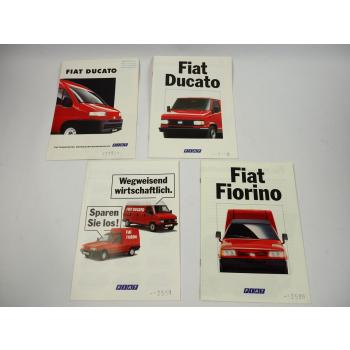 Fiat Ducato Fiorino 4x Prospekt 1991 bis 1994