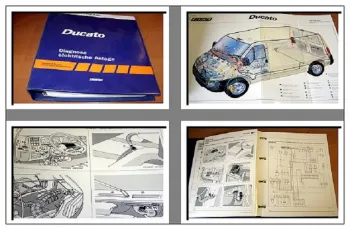 Fiat Ducato II Typ 230 elektrische Anlage Diagnosehandbuch 1994