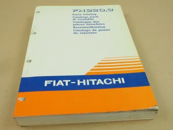 Fiat Hitachi FH220.3 Ersatzteilliste Parts List Catalogo Parti di ricambi 2/1994