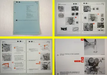 Fiat Lancia 2.0 16V Turbo 2000 ie Motor Werkstatthandbuch Überholung 1988
