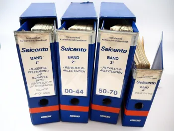 Fiat Seicento 187 Werkstatthandbuch Reparaturanleitung & Schaltpläne 1998 - 2002