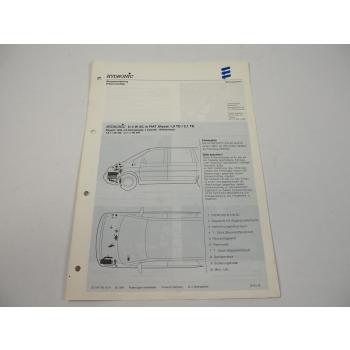 Fiat Ulysse 1,9 2,1 TD Bj. 1996 Eberspächer Hydronic D4WSC Einbau Luftheizgerät