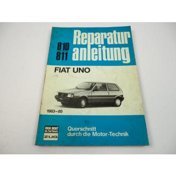 Fiat Uno Typ 146 Reparaturanlietung Werkstatthandbuch 1983 - 1985